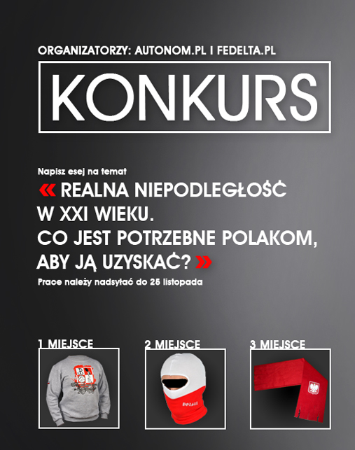 Konkurs Autonom.pl - Fedelta.pl Konkurs Autonom.pl - Fedelta.pl