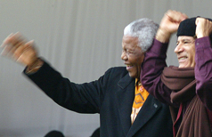 Mandela i Kaddafi